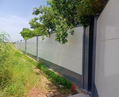 施工圍擋迎美麗變身，展現城市文明端口